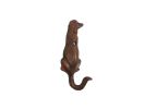 Rustic Copper Cast Iron Dog Hook 6""