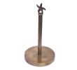 Antique Brass Starfish Extra Toilet Paper Stand 16""