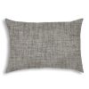 WEAVE Gray Indoor/Outdoor Pillow - Sewn Closure