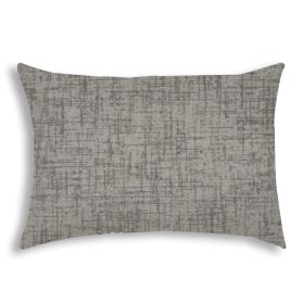 WEAVE Gray Indoor/Outdoor Pillow - Sewn Closure (Color: as Pic)