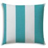 CABANA MEDIUM Turquoise Indoor/Outdoor Pillow - Sewn Closure