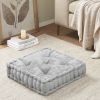 Poly Chenille Square Floor Pillow Cushion