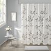 Burnout Printed Shower Curtain