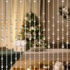 Crystal Beaded Curtain Acrylic String Curtain Hanging Door Beads for Doorway Window