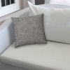 WEAVE Gray Indoor/Outdoor Pillow - Sewn Closure