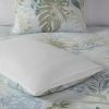 5 Piece Cotton Duvet Cover Set with Throw Pillow