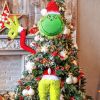 grinch green monster doll doll doll christmas green monster jay plush toy Christmas Tree Decoration