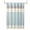 Faux Silk Shower Curtain